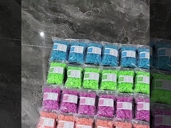 Gelbes dekoratives Aquariums-leuchtende Garten-Kiesel-Quarz-Oberfläche