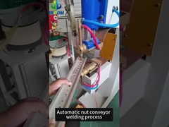 Automatische Nusszufuhr und Punktschweißmaschine