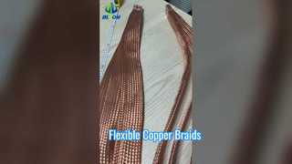 Flexible Verbindung aus blankem Kupfergeflecht – v