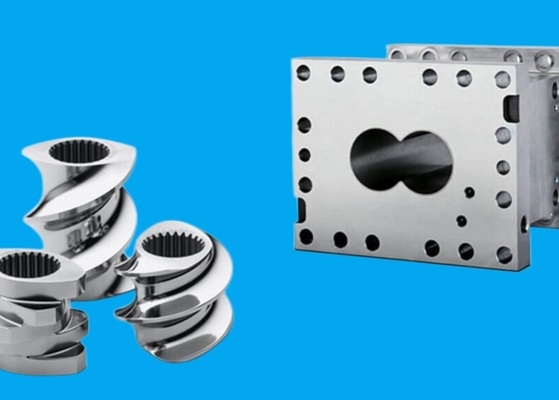 Bimetallisches oder paralleles Doppelschrauben-Fass Nitrided für Extruder-Maschine