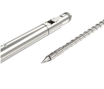 Bimetallische Zylinder-Schraube Toshibas Ec50xs Ec75xs I1.5 mit Spitzen-Versammlung