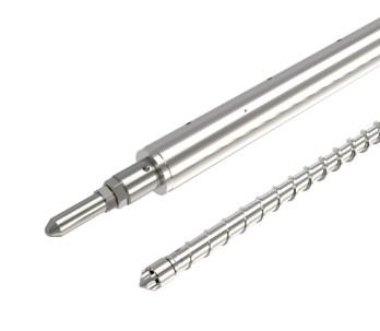 Bimetallische Zylinder-Schraube Toshibas Ec50xs Ec75xs I1.5 mit Spitzen-Versammlung