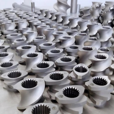 Doppelschrauben-Fass des Plastikextruder-316L für PVC-Maschine