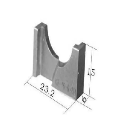 Behandlungs-Blatt-manueller Spitzen-Aufbereiter kundengebundene Form 8Rx16 6.5Rx13