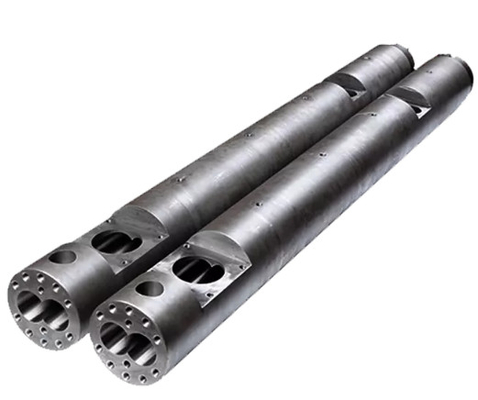 Bimetallisches paralleles Doppelschrauben-Fass für Plastikextruder-Maschine