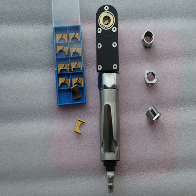 Pneumatischer Elektroden-Spitzen-Aufbereiter und Cuttering-Blätter mit zu polierenden dem Halter