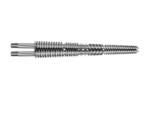 51/105 55/110 92/188 bimetallisches konisches Doppelschrauben-Fass für SPC/Lvt-Extruder
