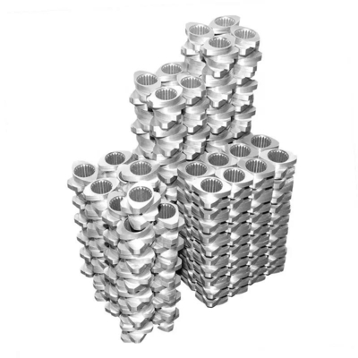 Nitridstahl PM-HIP Kundenspezifisches Schneckenelement für Doppelschneckenextruder