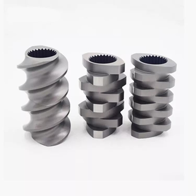 Nitridstahl PM-HIP Kundenspezifisches Schneckenelement für Doppelschneckenextruder