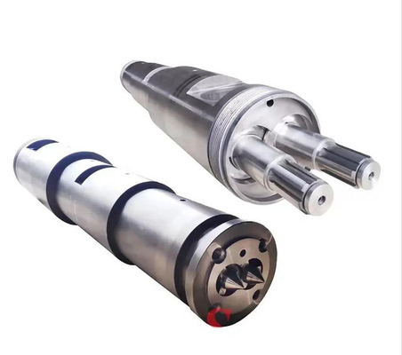 51 / 105 65/132 80/156 PVC konisches DOPPELTES Doppelschrauben-Fass für Plastikextruder