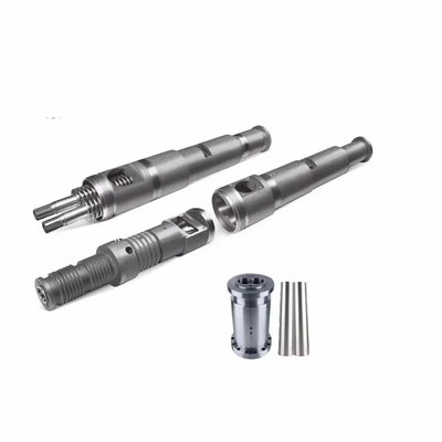 51/105 65/132 80/156 konisches Doppelschrauben-Fass Nitrided für Extruder-Maschine