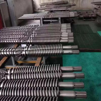51/105 65/132 80/156 konisches Doppelschrauben-Fass Nitrided für Extruder-Maschine