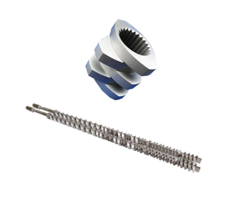 38crmoaia-Material Nitriert und Bimetallisch Parallel Twin Screw Barrel für PVC-Blatt und -Platte