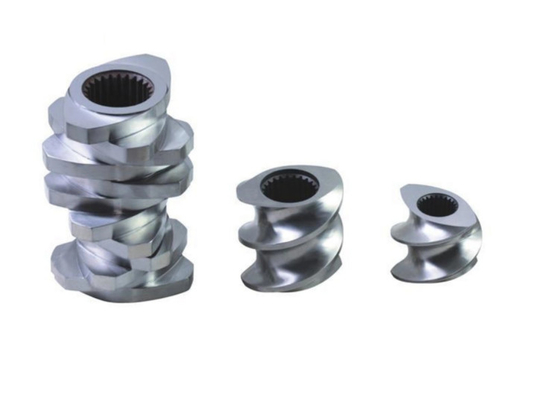 38crmoaia-Material Nitriert und Bimetallisch Parallel Twin Screw Barrel für PVC-Blatt und -Platte
