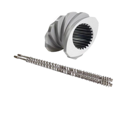 38crmoaia-Material Nitriert und Bimetallisch Parallel Twin Screw Barrel für PVC-Blatt und -Platte