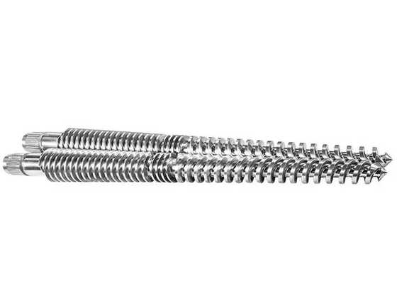 Bimetallnitridkonische Zwillingsschrauben WPC PVC PE Industrie / Extruder Schrauben und Fässer