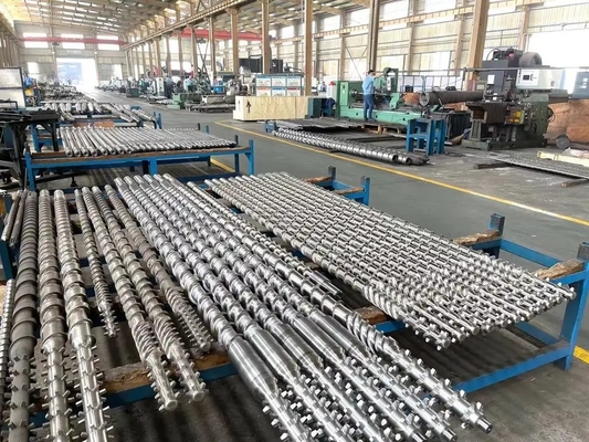 Schraubfass / Kegel-Zwei-Schraubfass / Extruder-Schraubfass für Rohrextrusion