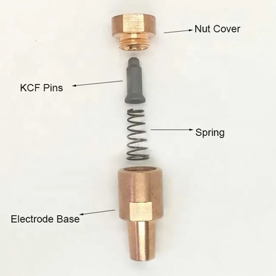 Führungsstifte und Ärmel M8 KCF mit Nuss-und Bolzen-Elektroden