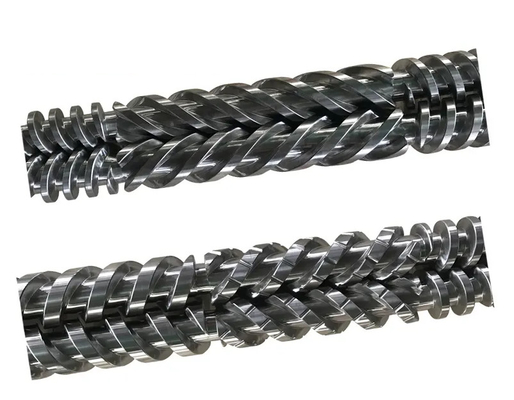 Plastikzwillings-Schrauben-Fass des extruder Nitrided-Schrauben-Fass-/Nitrided