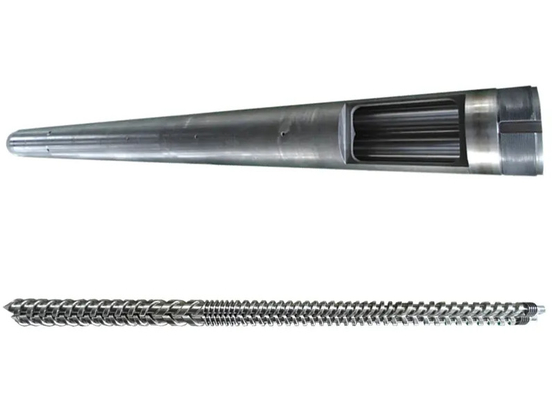 Plastikzwillings-Schrauben-Fass des extruder Nitrided-Schrauben-Fass-/Nitrided