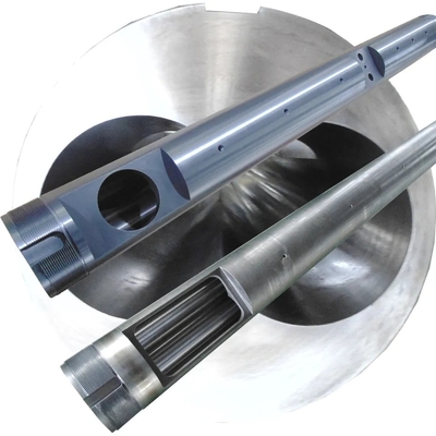 Co-rotating / Counter-rotating konische Zwillingschrauben und Fässer für Extruder