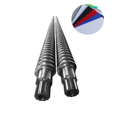 Co-rotating / Counter-rotating konische Zwillingschrauben und Fässer für Extruder