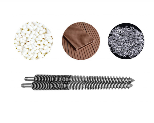 Schraube und Lauf mit hoher Leistung von 100 mm für die Extrusionsmaschine für Kunststoffrohre