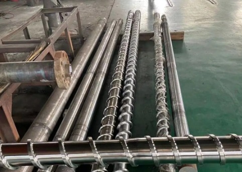 Schraube und Lauf mit hoher Leistung von 100 mm für die Extrusionsmaschine für Kunststoffrohre