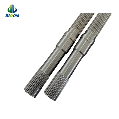 Super Anti Wear Kunststoff Extruder Zubehör Schraubwelle für die Masterbatch- und Polymerproduktion