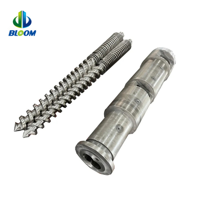 OEM Hochleistungs-Kegel-Twin-Schraube und Lauf für WPC TPE / TPU-Produktion