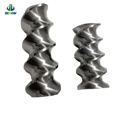 Extruder-Reparaturteile Schraubsegmente für die Herstellung von Fluorgummi aus Fluorplaststoffen
