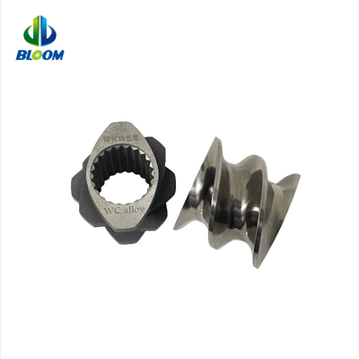 Parallel Co Rotating Twin Screw Plastik Extruder Kobaltlegierung Schraube für die Lithium-Batterieindustrie