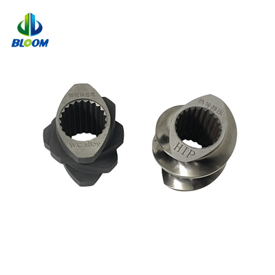 Parallel Co Rotating Twin Screw Plastik Extruder Kobaltlegierung Schraube für die Lithium-Batterieindustrie