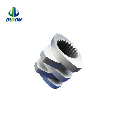 Parallel Co Rotating Twin Screw Plastik Extruder Kobaltlegierung Schraube für PEEK PVDF