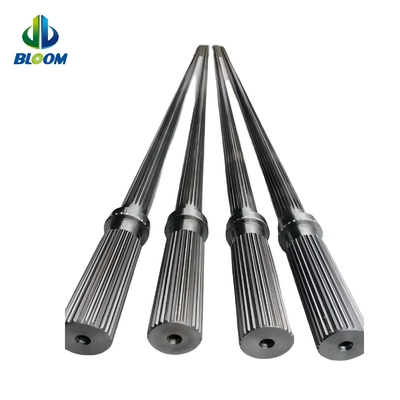 Anti-Ausnutzung Kunststoff Extruder Teile Schraubwelle für Lithiumbatterien PEEK PVDF