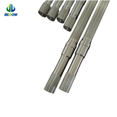 Anti-Ausnutzung Kunststoff Extruder Teile Schraubwelle für Lithiumbatterien PEEK PVDF