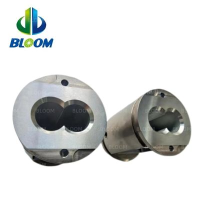 Zusammengepasste Herstellung von Plastik-Extruder-Schraubelementen für effizientes Fass W6mo5cr4v2 Material für Twin-Schraub-Extrud