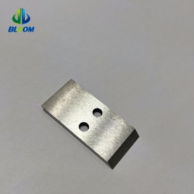 Speziell gefertigte Klinge Kleine Industrie-Maschinenmesser für Lebensmittelverpackungen Kunststoff Recycling SS Stahl Verschleißbeständigkeit