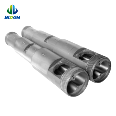 Hochgenaue Bimetallische Konische Zwillingschraubfässer für die Kunststoff- und Gummiextrusion