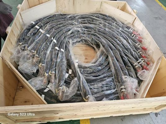 Kupferkabel und -draht Punktschweißen von langlebigen wassergekühlten Schweißzubehör Sekundärkabel für Schweißmaschine tragbar