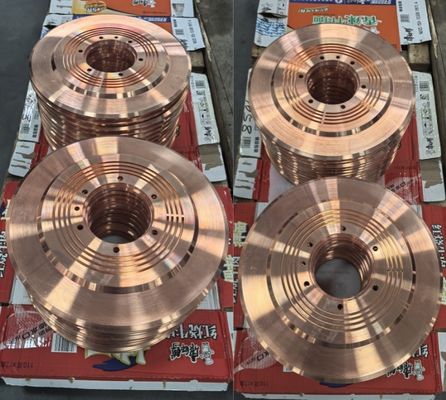 Customized CuCrZr Alloy Seam Welding Wheel for Seam/Roll Welding with Diameter qp300-q50mm and Thickness5-30mm