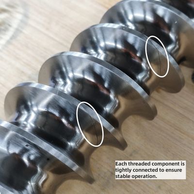 High Precision Twin Screw Elements with 38CrMoAl CR12MoV and W6542 Alloys for Polymer Compounding Extruders