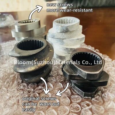 Verschleiß- und Korrosionsbeständige Twin Screw Extruder Teile mit individuellen Spezifikationen und hoher Drehmomentkapazität