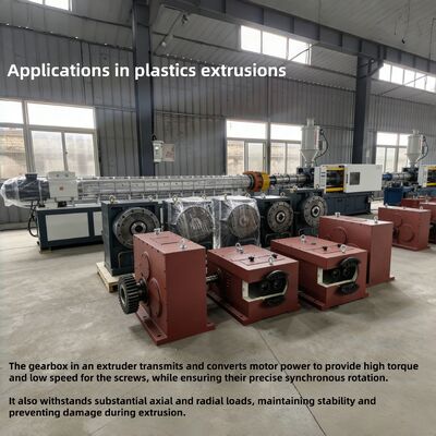 SJ SZ65-Getriebe der Serie für vertikale Einschneckenextruder mit hoher Drehmomentumsetzung