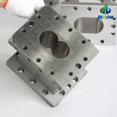 Modulärer Aufbau Nickellegierte Zweischraubfass mit Verschleißbeständigkeit für Kunststoffextrusion