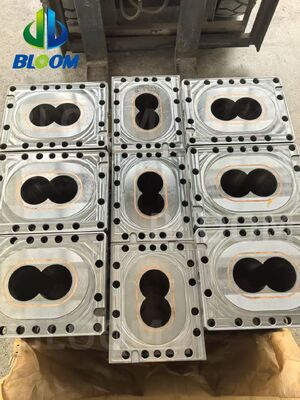 ZSE87 Twin Screw Barrel mit HIP Bimetall Power WR14 Material für hohe Abrasionsbeständigkeit und 58-62HRC Härte