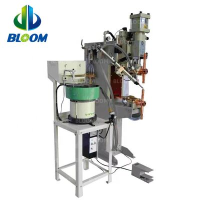 100KVA Automatische Widerstands-Punktschweißmaschine mit Mutternzuführung