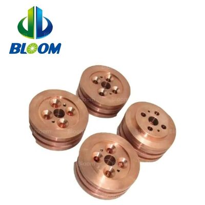 High-Purity Copper Welding Wheel with Precision Machined Surface and Custom Sizes for Seam Welding Machines
