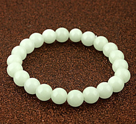 Damen-Lumineszenzsteinarmband mit natürlichen Nachtperlen-Perlen