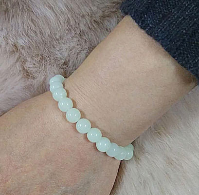 Damen-Lumineszenzsteinarmband mit natürlichen Nachtperlen-Perlen